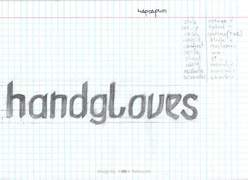 Margarit - typography example Typography workshop - typography examples